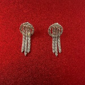 Silver earrings